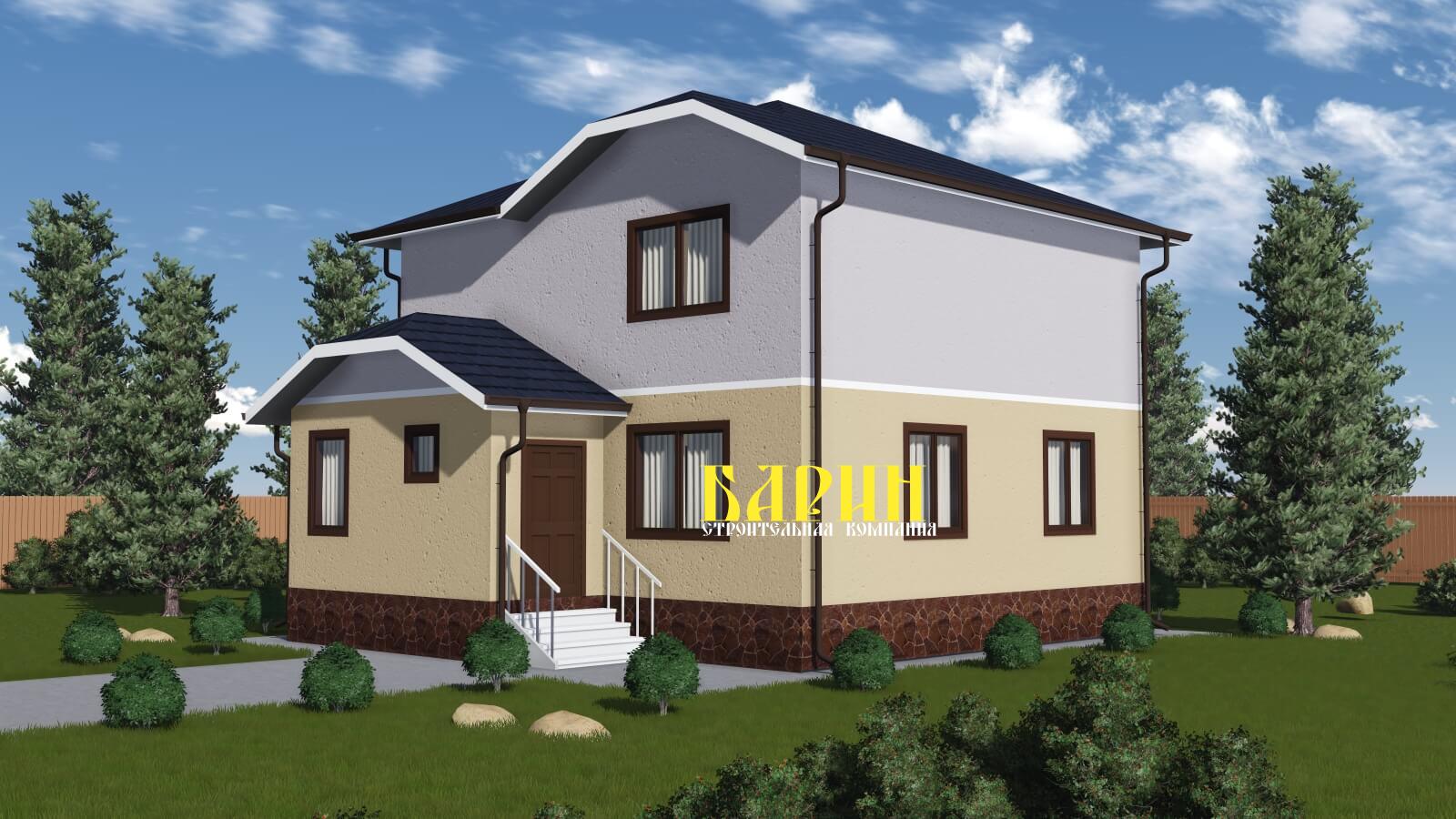 ПД - 157 - Строительство домов из Каркаса, СИП, Бруса под ключ