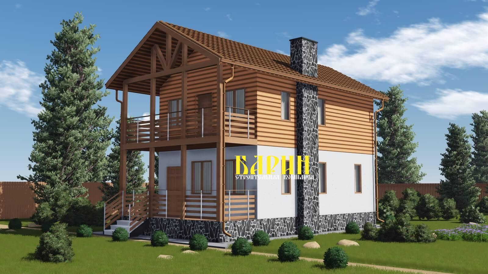 ПД - 108 - Строительство домов из Каркаса, СИП, Бруса под ключ