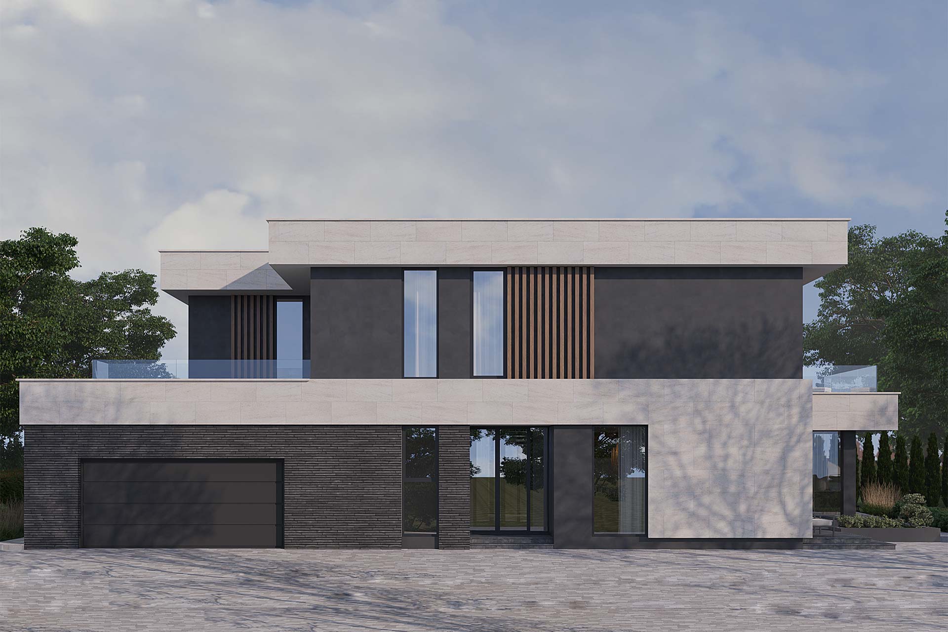 Современный коттедж «Манхэттен»