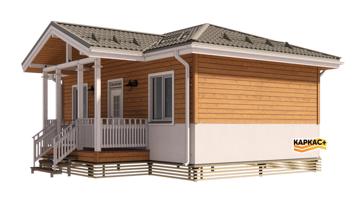 Проект каркасного дома КП-691
