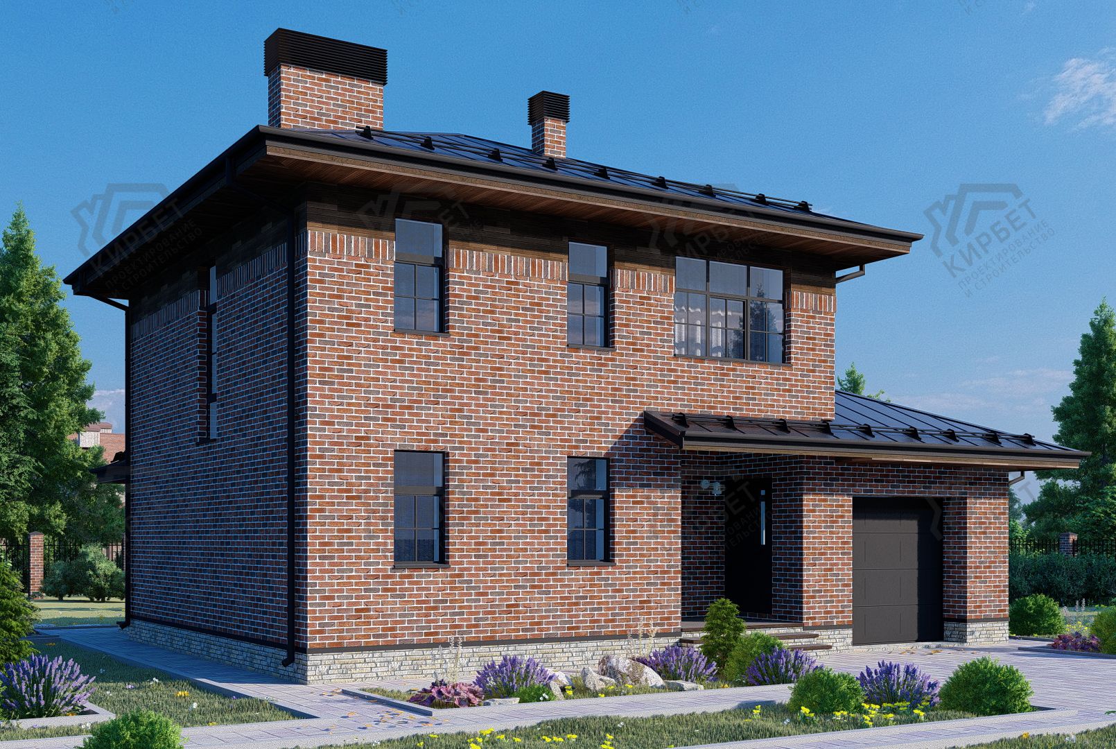 Проект дома из газоблоков 13х11 ГББ-144: цена 7314000 руб.