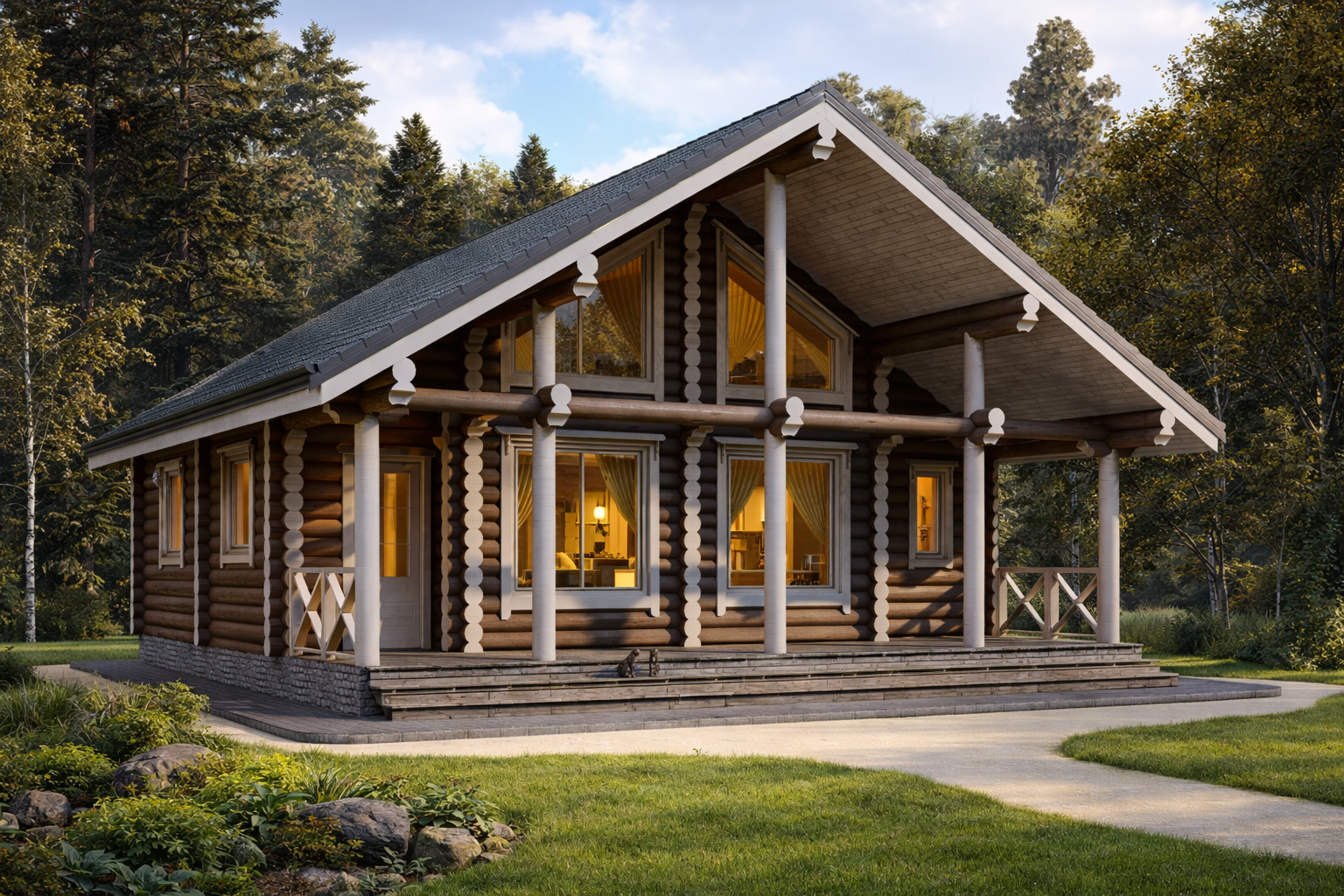 Проект дома «Пушкино» | ЭкоТех