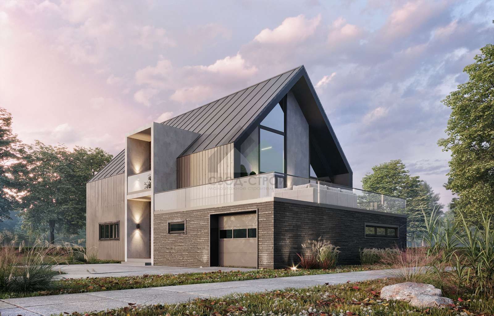 Кирпичный дом С-298 К «Созвездие»