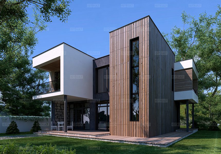 Дом по проекту «Висбаден» - Золотое Сечение