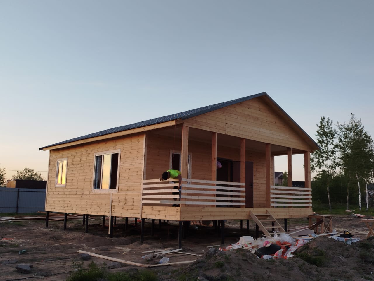 Каркасный дом "Баркас 80 м²" — г. Домодедово, Московская область