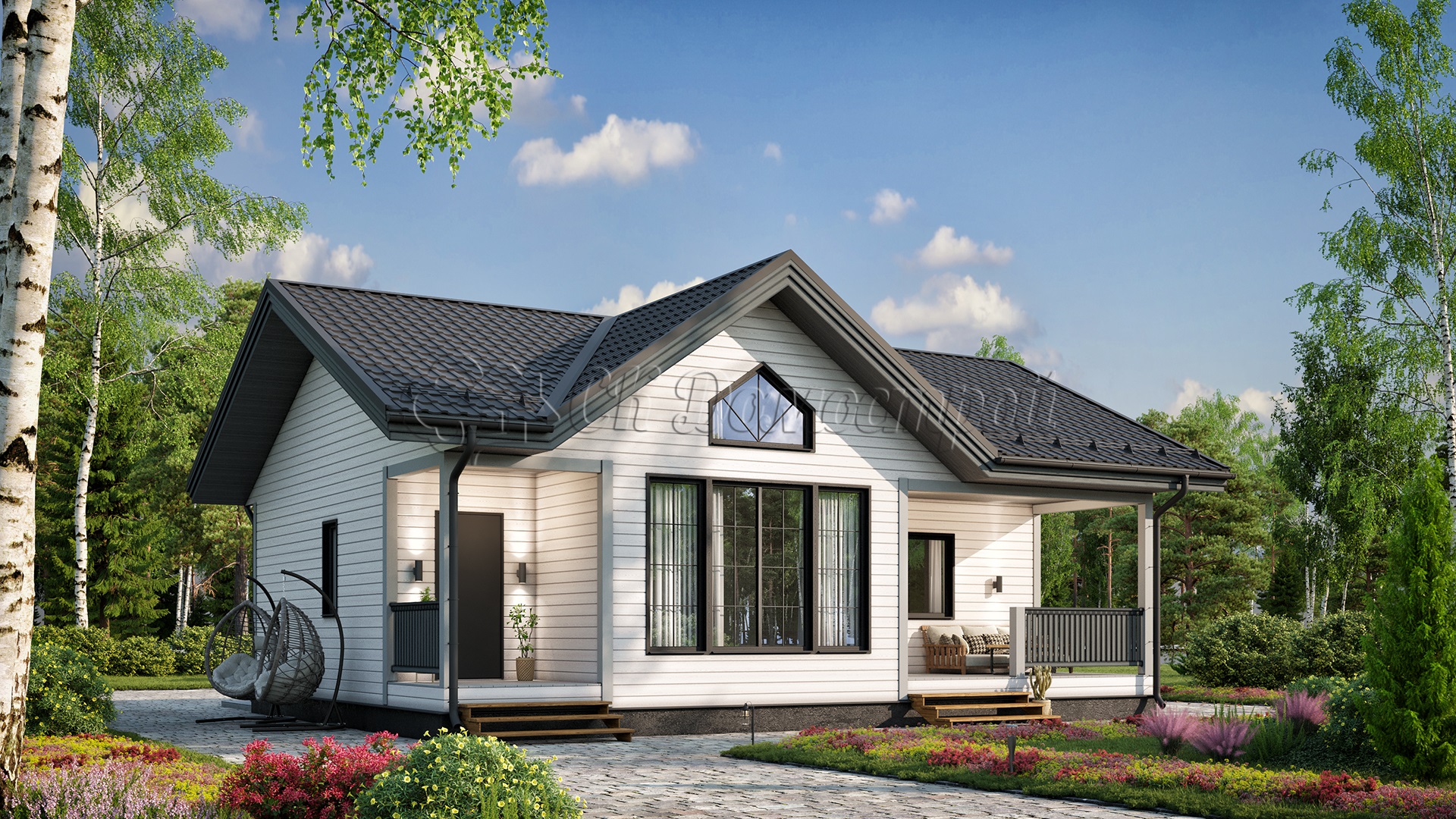 Дом «Валентинов» 8,5х11 м