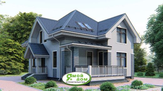 Терем загородный каменный дом