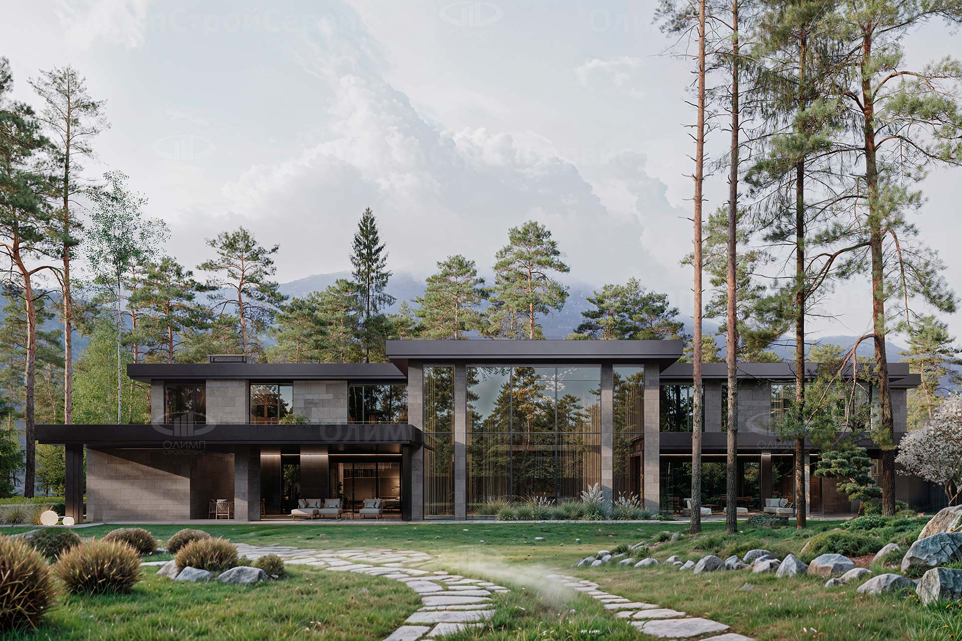 Резиденция «MARION» в стиле Хай-Тек