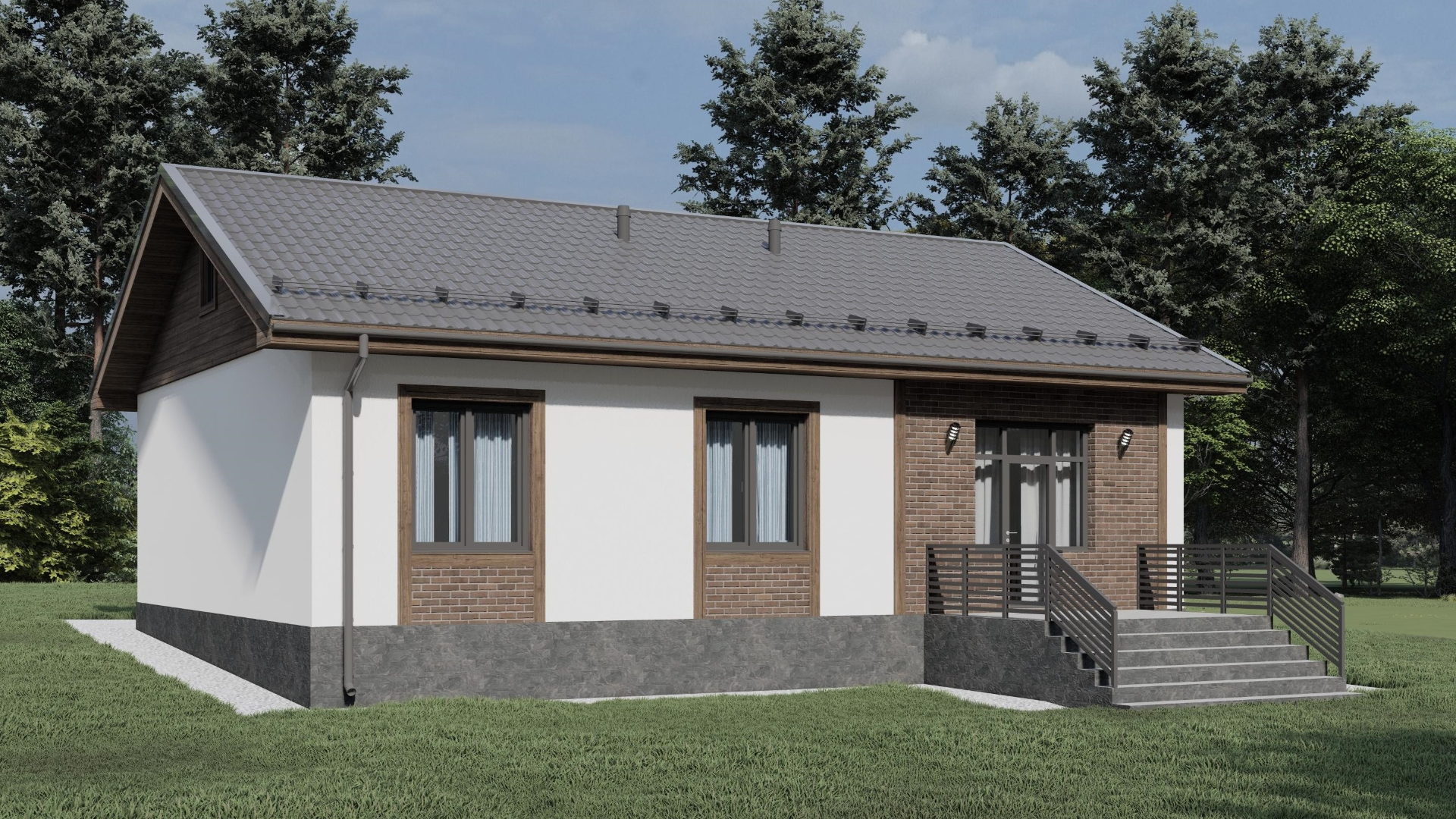 Дом по проекту «ЗС 145-22» - Золотое Сечение