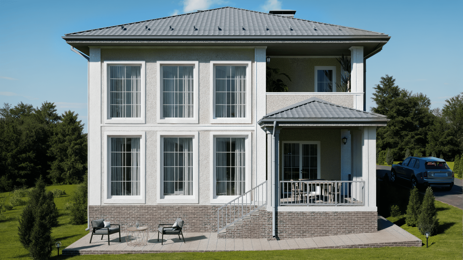 Дом по проекту «ЗС 923-21» - Золотое Сечение