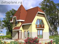 Проект дома D-103-1P