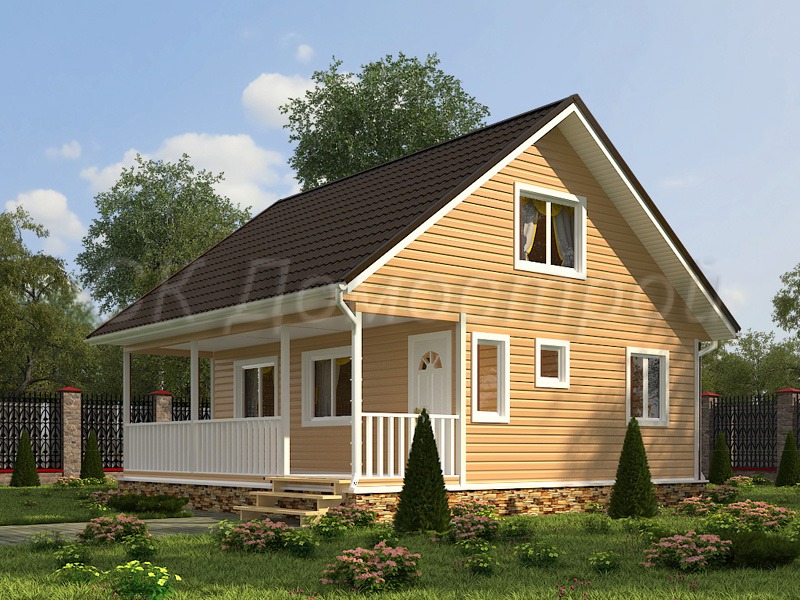 Дом «Ильин» 8х8 м