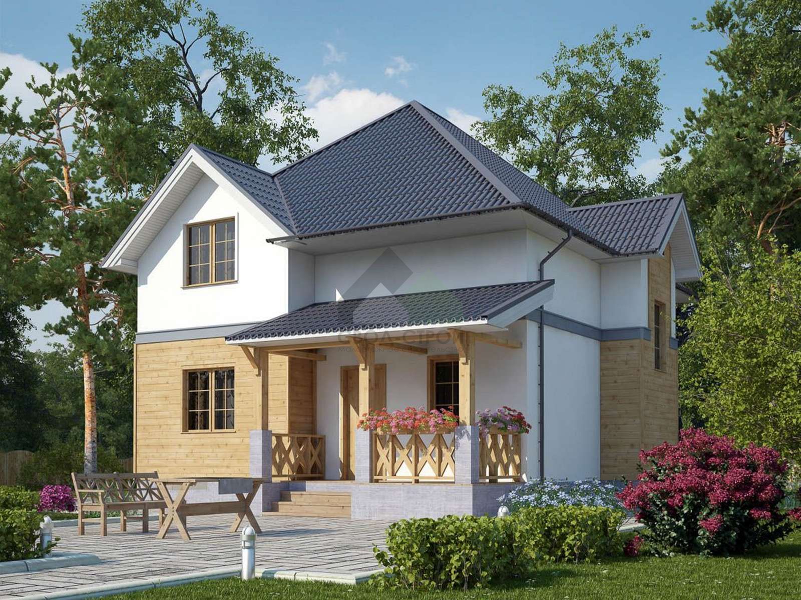 Кирпичный дом С-203 К «Рязань»