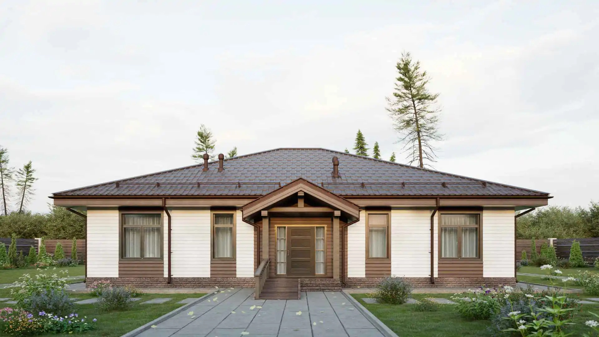 Дом по проекту «ЗС 235-24» - Золотое Сечение