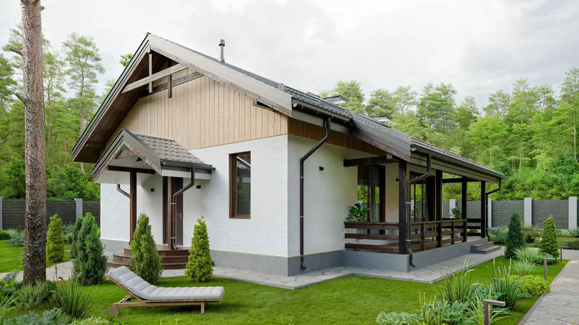 Дом по проекту «ЗС 730-20» - Золотое Сечение