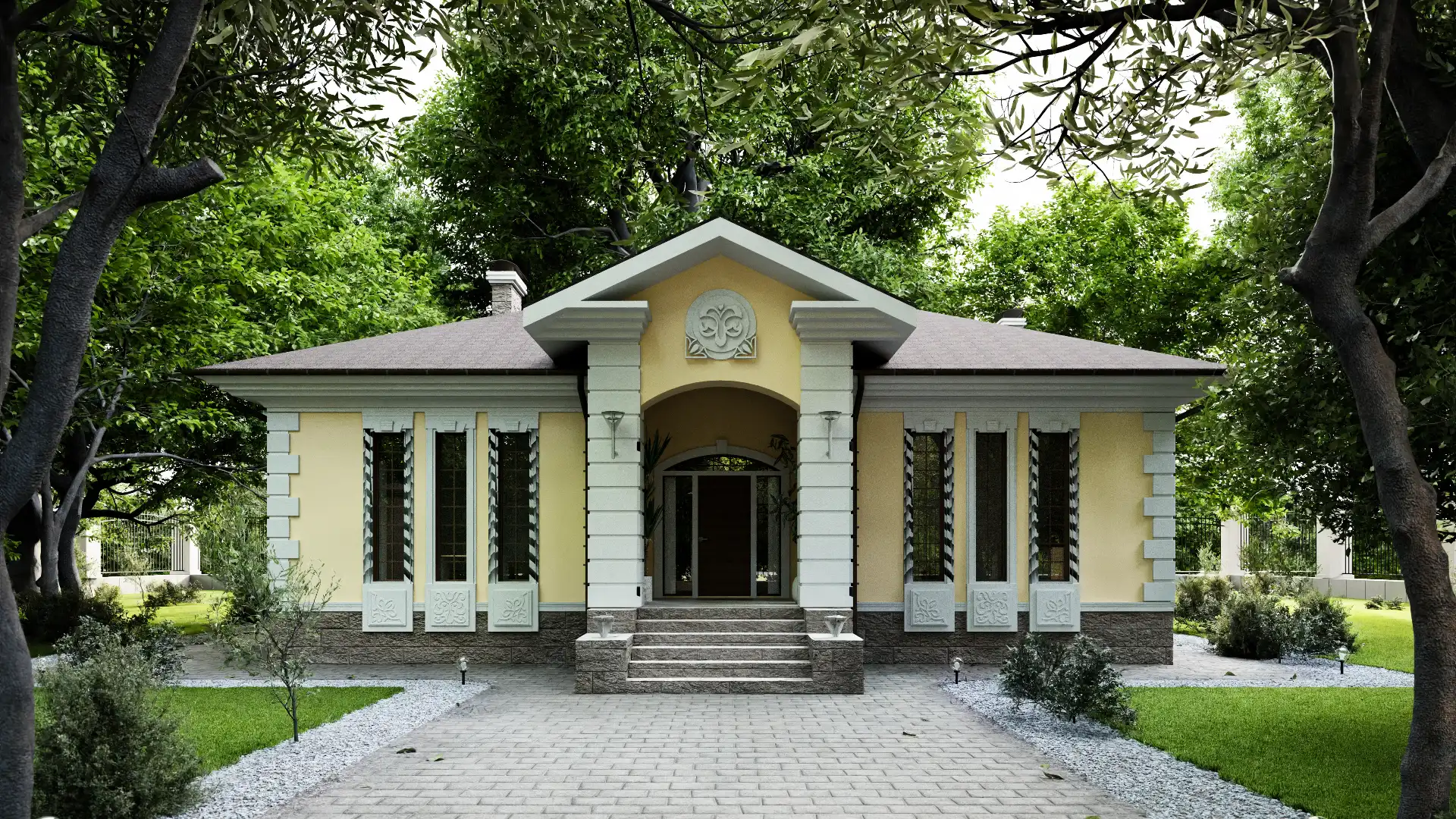 Дом по проекту «ЗС 15-17» - Золотое Сечение