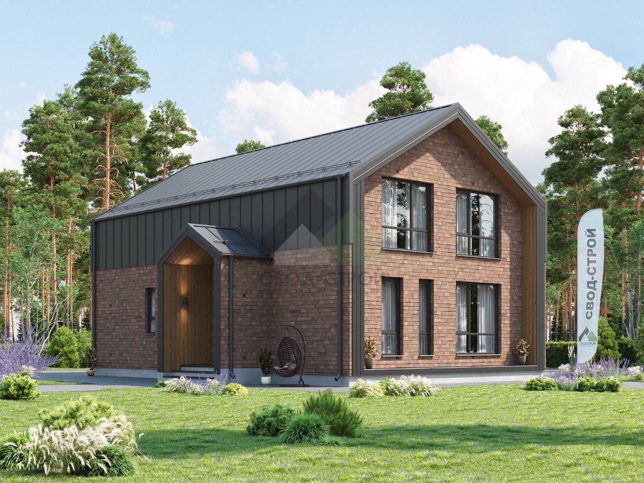 Кирпичный дом С-221 К «Шервуд»