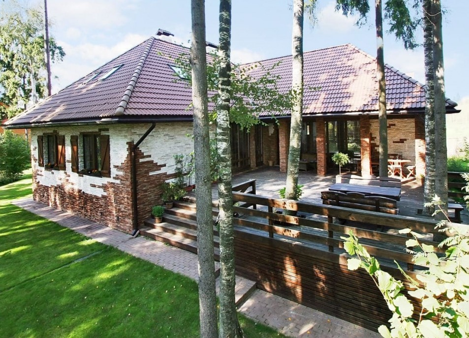 Дома из керамических блоков Бунгало 2 M под ключ