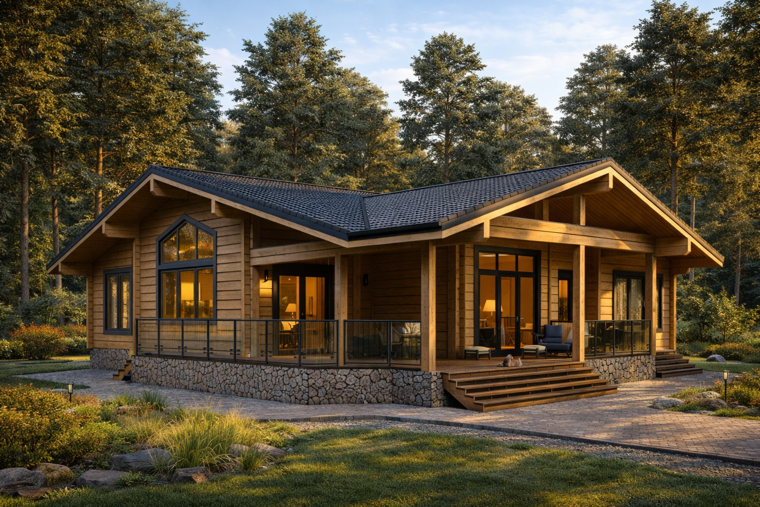 Проект дома «Байкал» | ЭкоТех