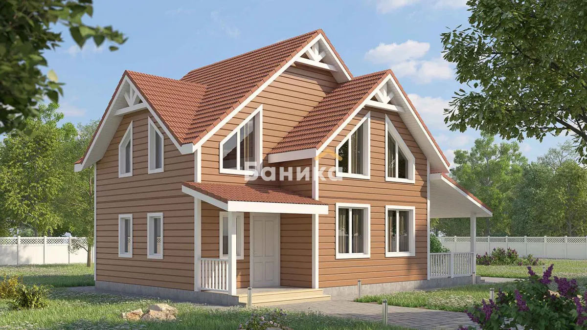 Каркасный дом «Петергоф