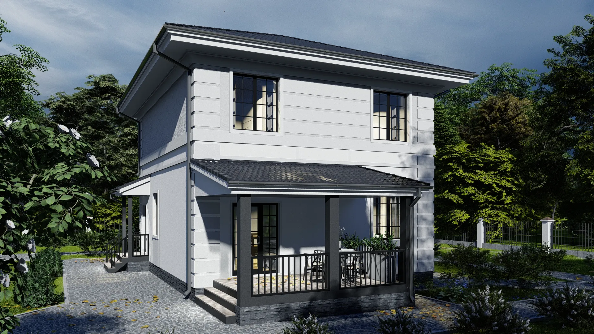 Дом по проекту «ЗС 139-14» - Золотое Сечение