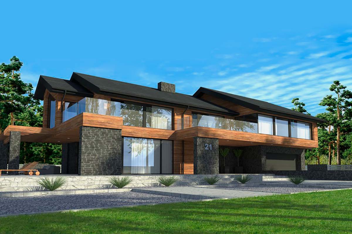 Резиденция в стиле Шале «Торнесс»