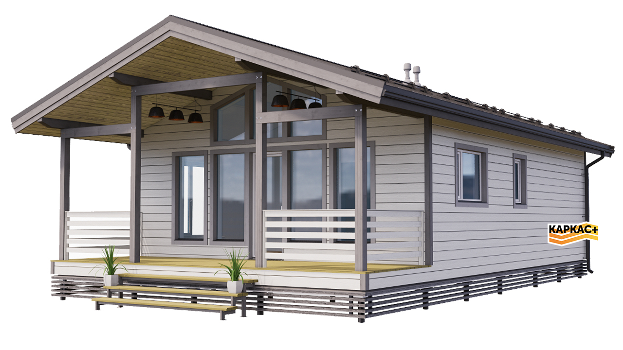 Проект каркасного дома КП-868