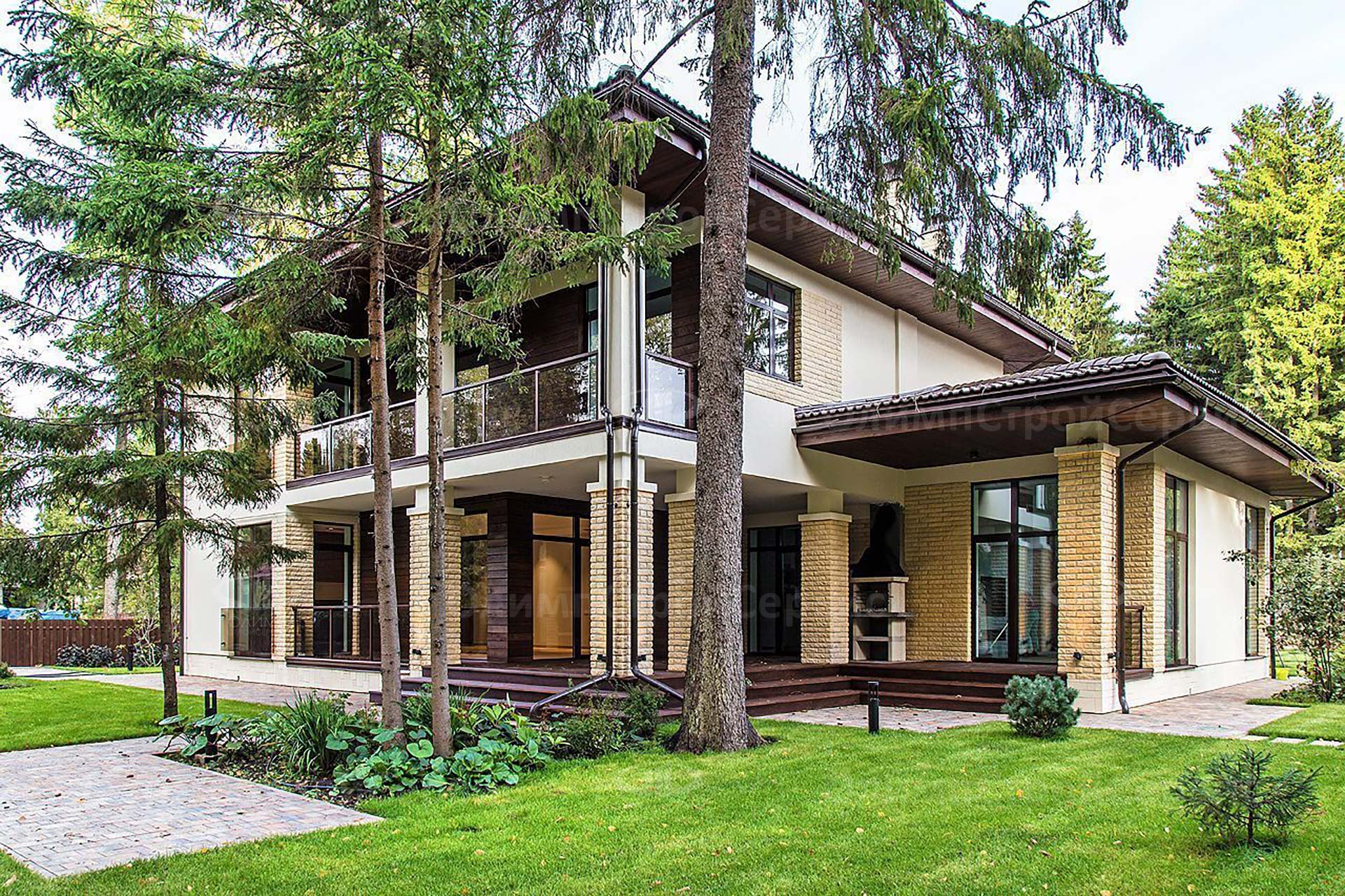 Современный дом в стиле Райта «Монпелье»