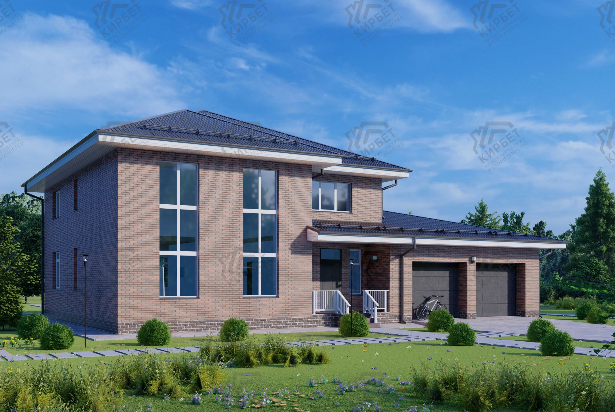 Проект дома из керамоблоков 20х16 ТКБ-344: цена 11823000 руб.