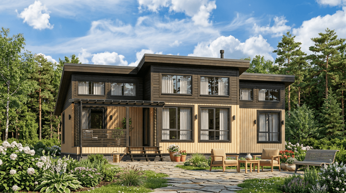 Проект каркасного дома КП-140