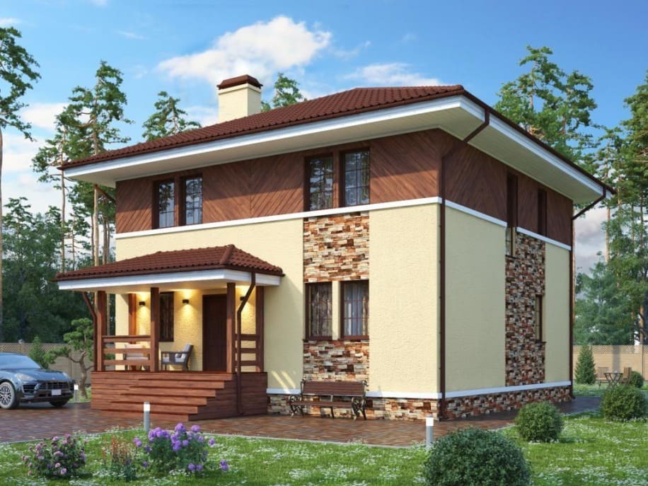 Дома из керамических блоков Вилла 2 S под ключ