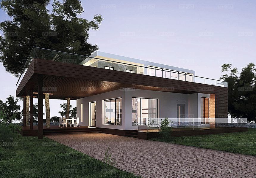 Дом по проекту «Райнсберг» - Золотое Сечение