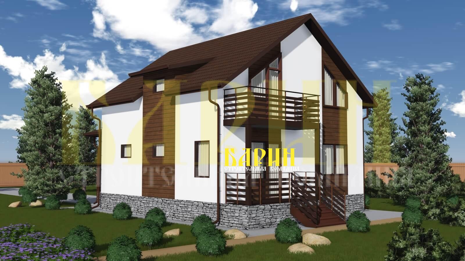 ПД - 160 - Строительство домов из Каркаса, СИП, Бруса под ключ