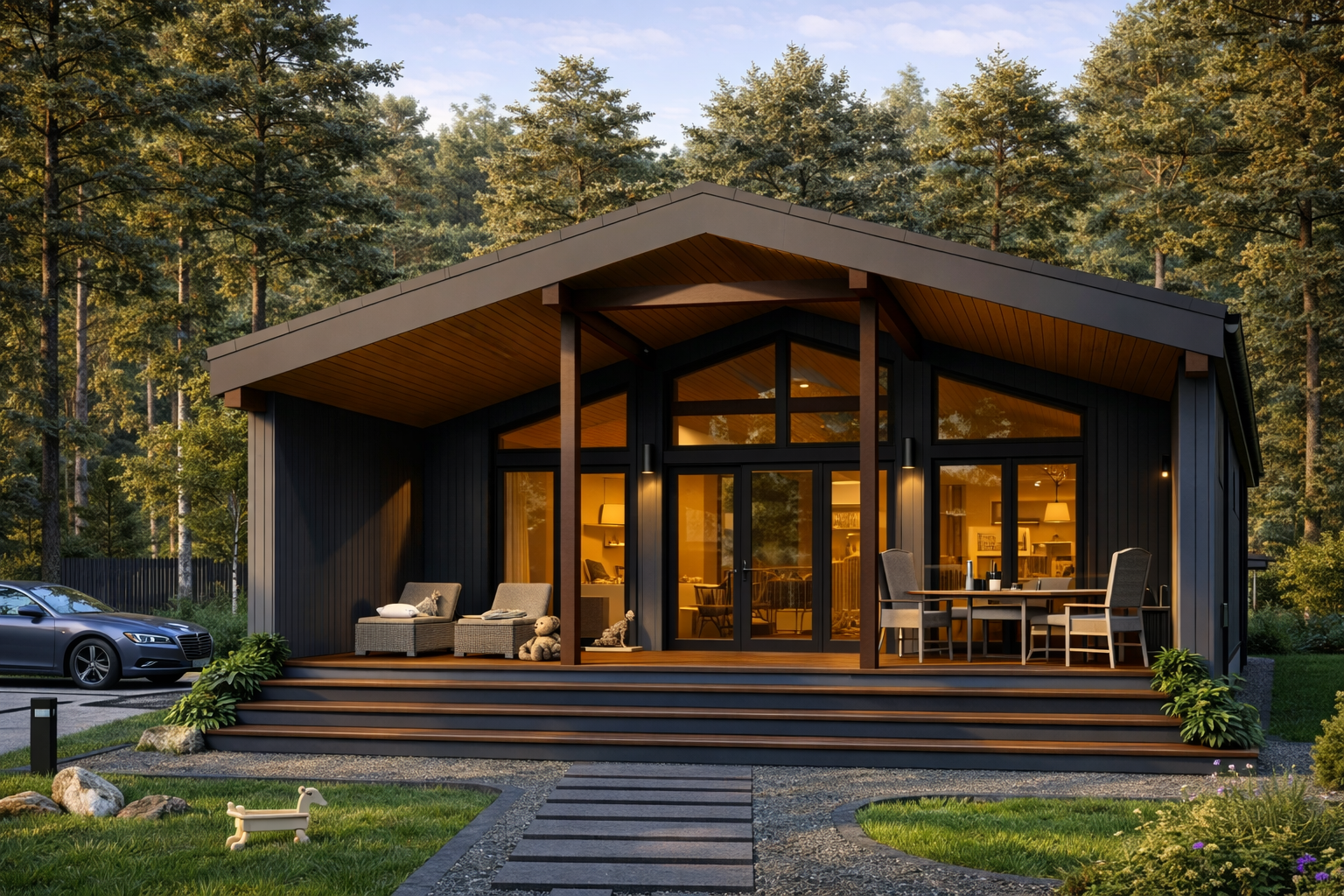 Проект дома «Брусника» | ЭкоТех