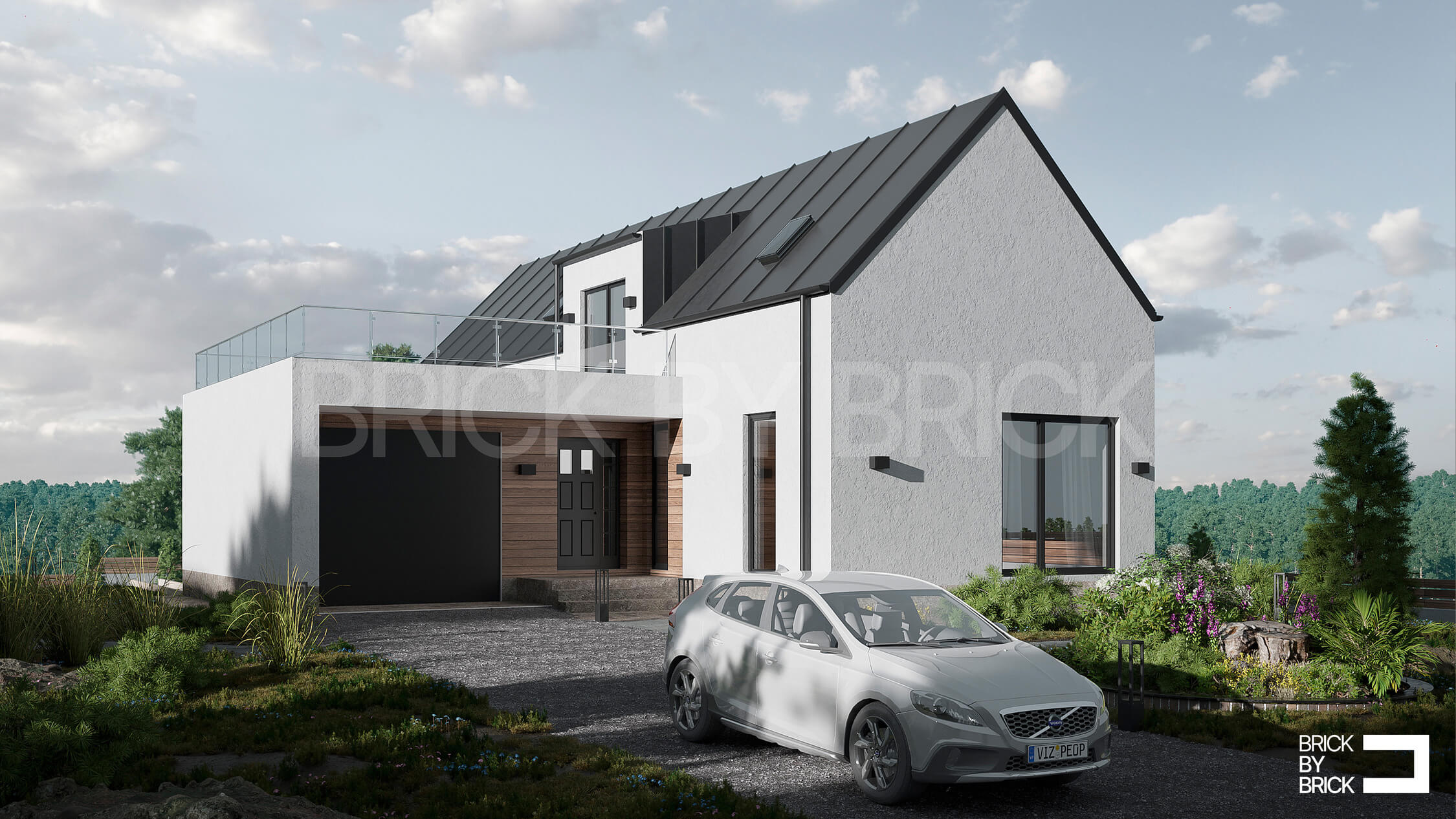 Дом Озерецкое из газобетона: заказать в Москве по низкой цене