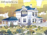 Проект дома V-458-1P