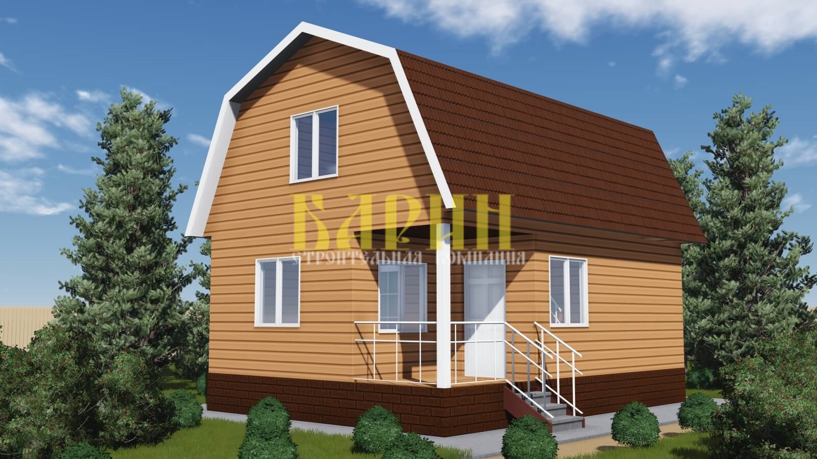 ПД - 96-2 - Строительство домов из Каркаса, СИП, Бруса под ключ