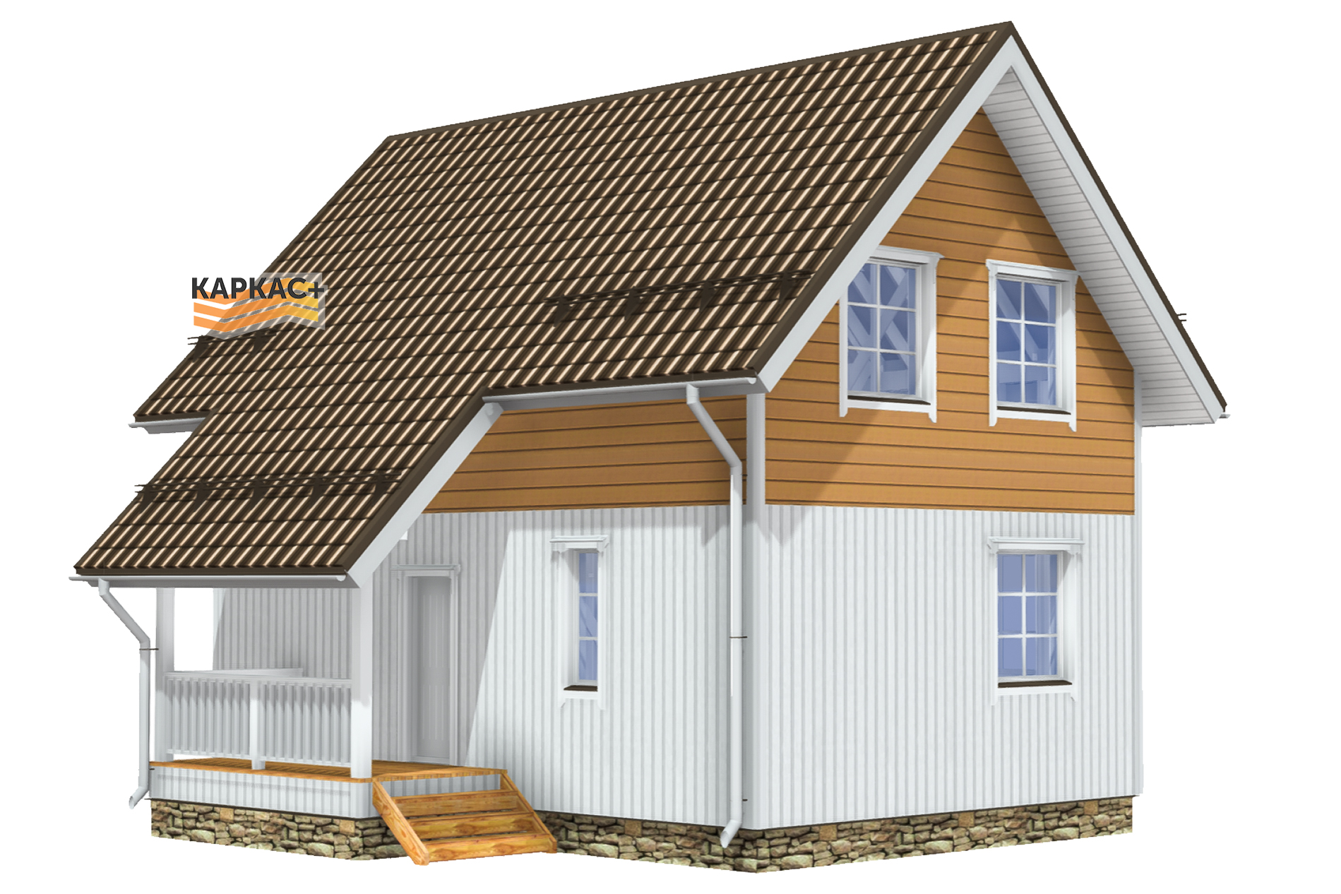 Проект каркасного дома КП-119
