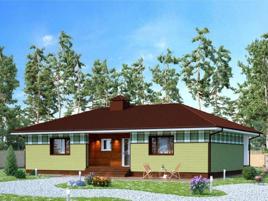 Каркасные дома Стокгольм M под ключ