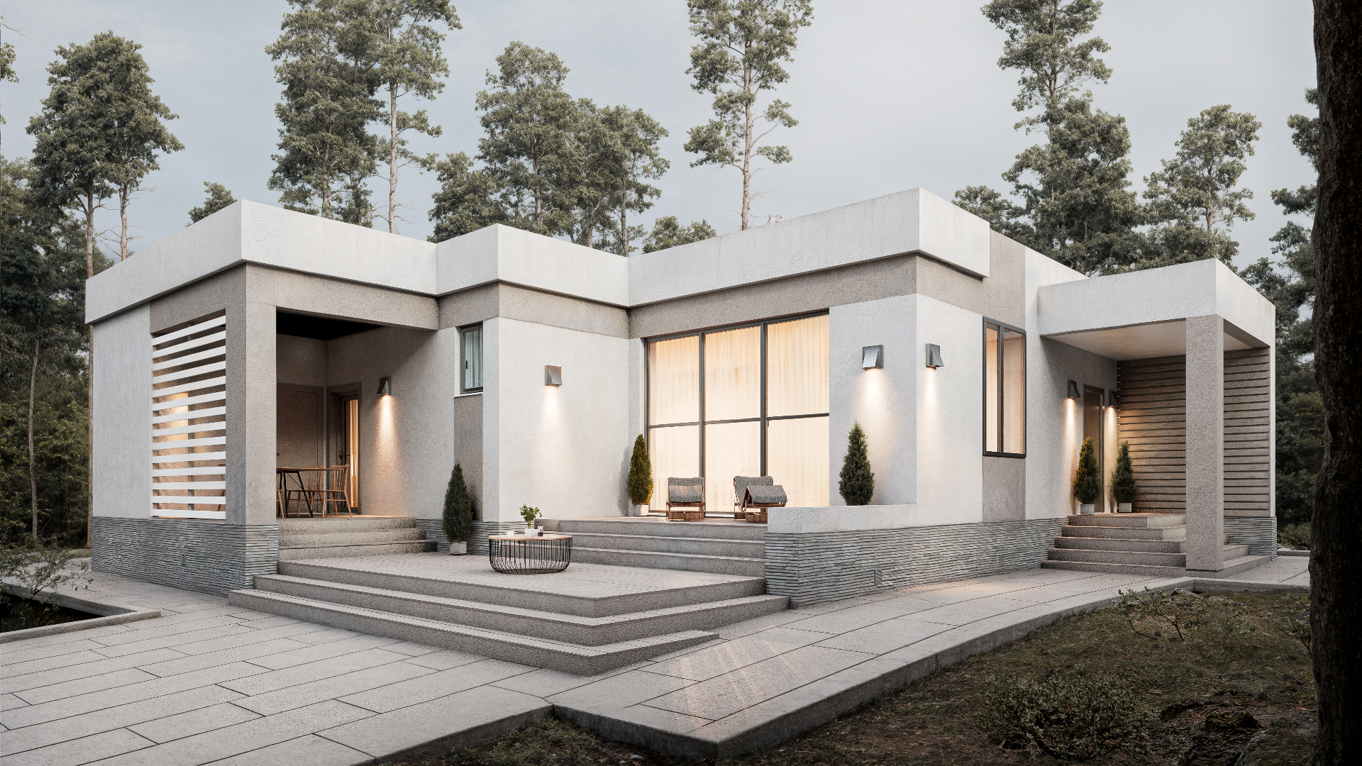 Дом по проекту «ЗС 893-21» - Золотое Сечение