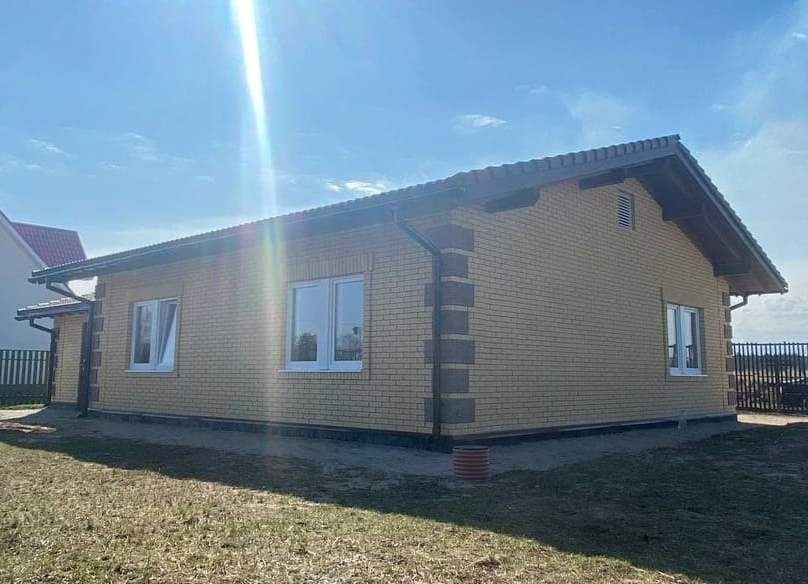 Проекты домов из газобетона Бунгало S+ под ключ