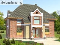 Проект дома D-208-1P