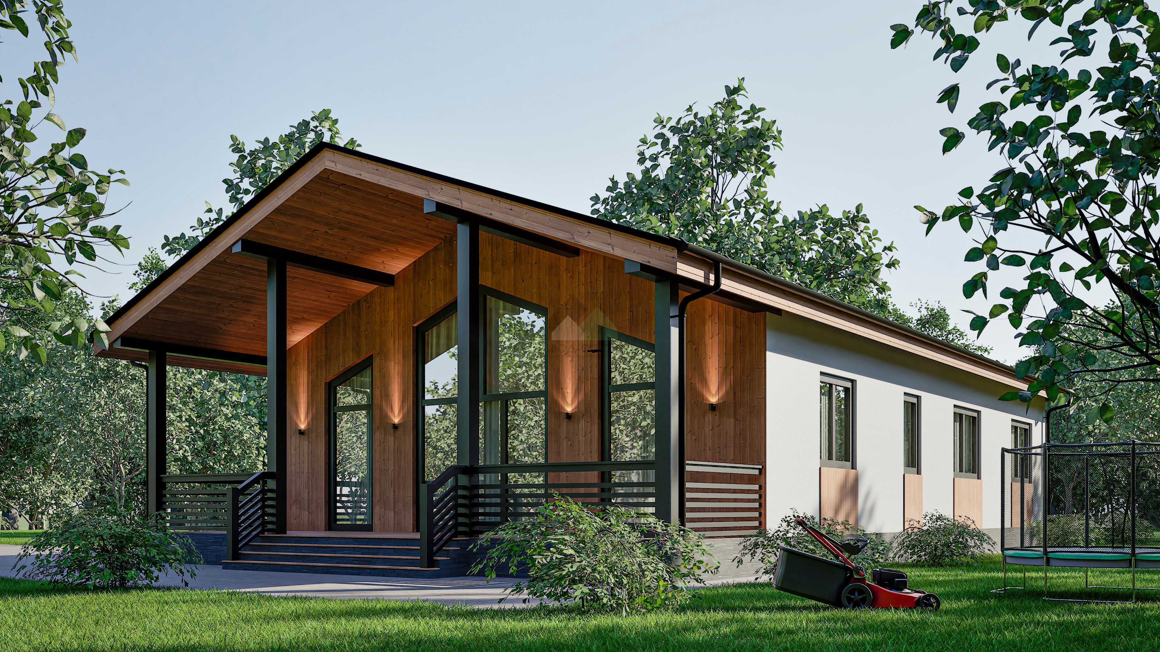 Кирпичный дом С-184 К «Сталь»