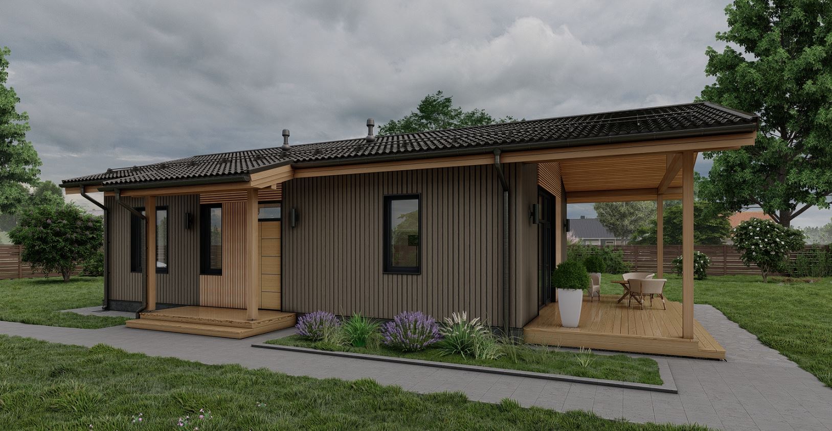 Дом каркасный "Эванстон-1"