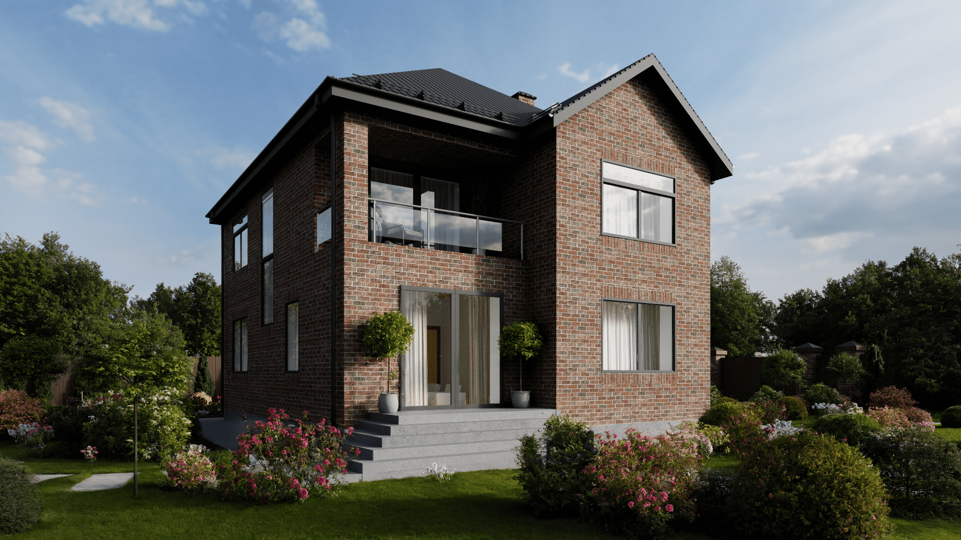 Дом по проекту «ЗС 34-16-2» - Золотое Сечение