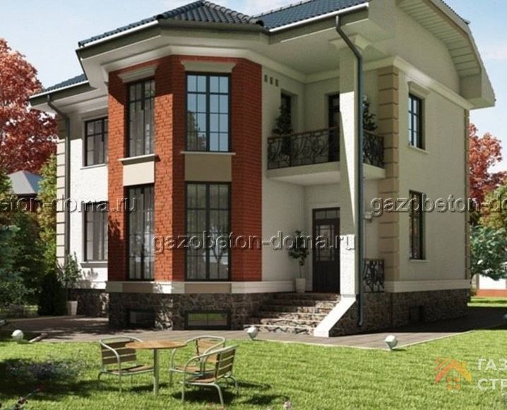 Дом из газобетона Проект ГБ-226