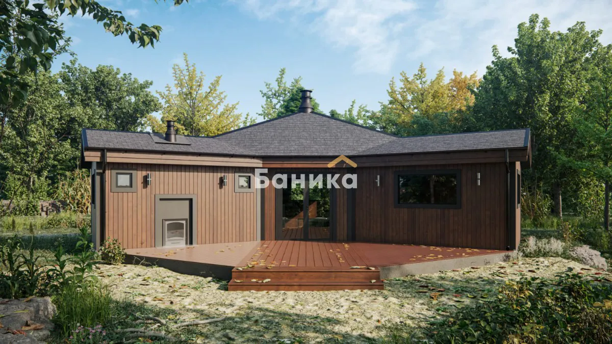 Каркасная баня «КБ-31