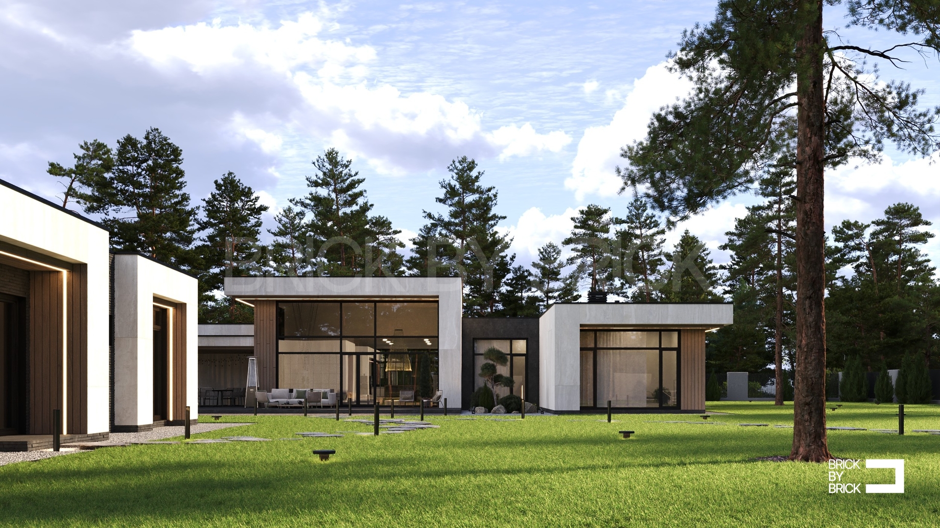 Дом Минаево из кирпича: заказать в Москве по низкой цене