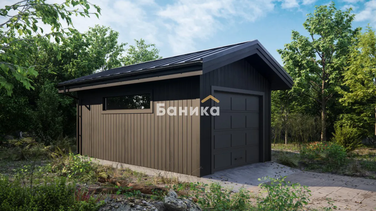 Постройка «Гараж для 1 машины