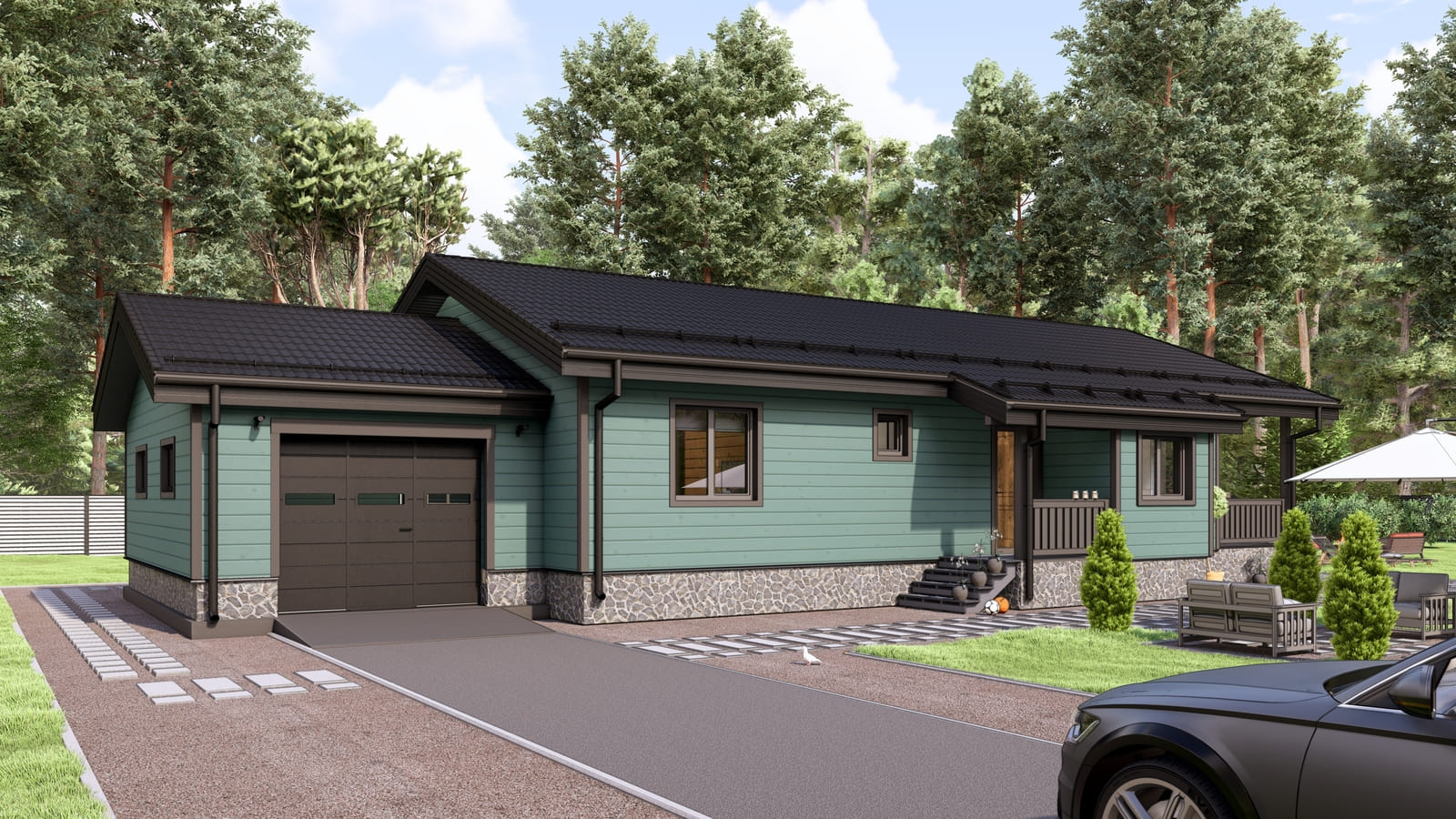 Проект дома «Яблоня» | ЭкоТех